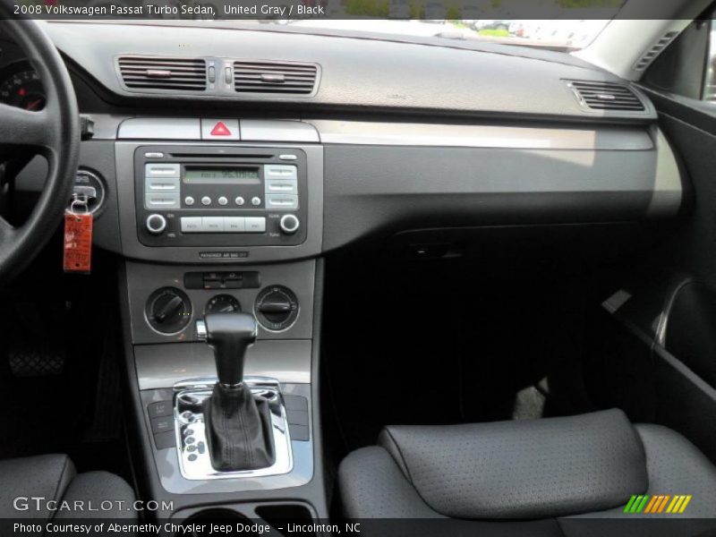United Gray / Black 2008 Volkswagen Passat Turbo Sedan