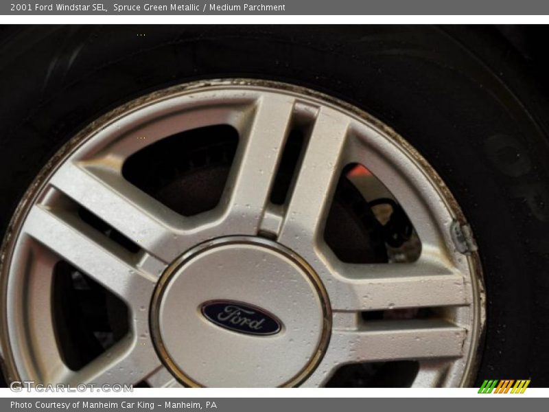 Spruce Green Metallic / Medium Parchment 2001 Ford Windstar SEL