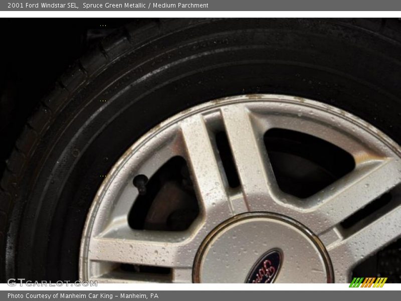 Spruce Green Metallic / Medium Parchment 2001 Ford Windstar SEL