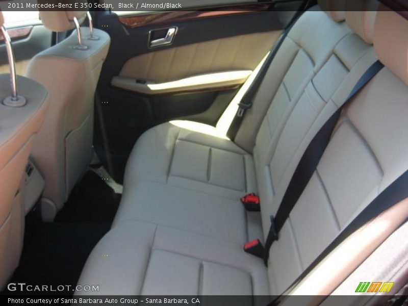 Black / Almond/Black 2011 Mercedes-Benz E 350 Sedan