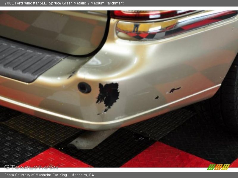 Spruce Green Metallic / Medium Parchment 2001 Ford Windstar SEL