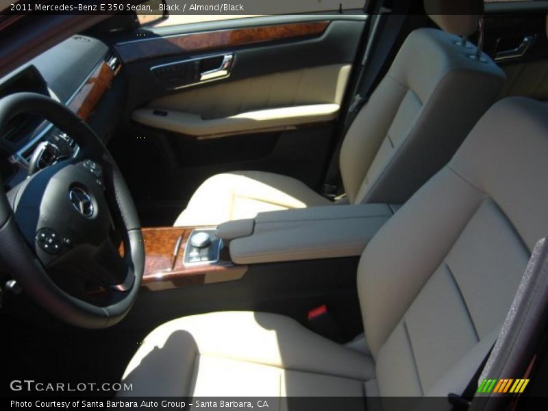 Black / Almond/Black 2011 Mercedes-Benz E 350 Sedan