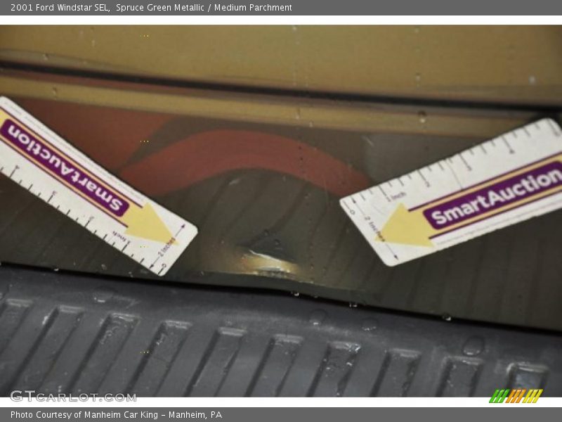 Spruce Green Metallic / Medium Parchment 2001 Ford Windstar SEL