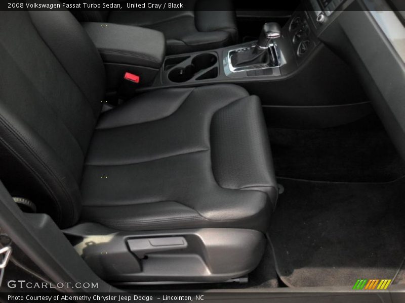 United Gray / Black 2008 Volkswagen Passat Turbo Sedan