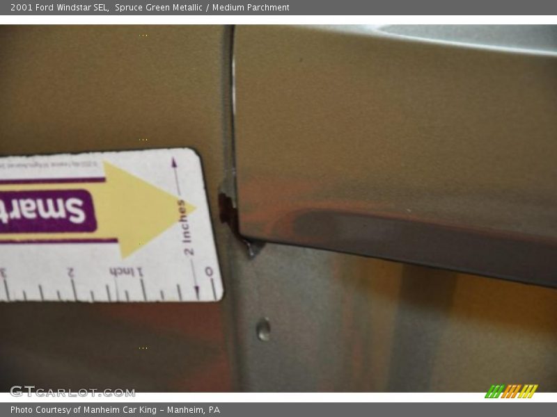Spruce Green Metallic / Medium Parchment 2001 Ford Windstar SEL
