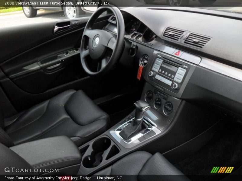 United Gray / Black 2008 Volkswagen Passat Turbo Sedan