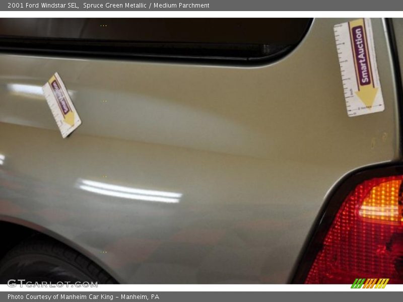 Spruce Green Metallic / Medium Parchment 2001 Ford Windstar SEL