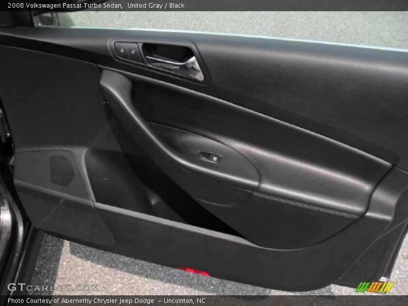 United Gray / Black 2008 Volkswagen Passat Turbo Sedan