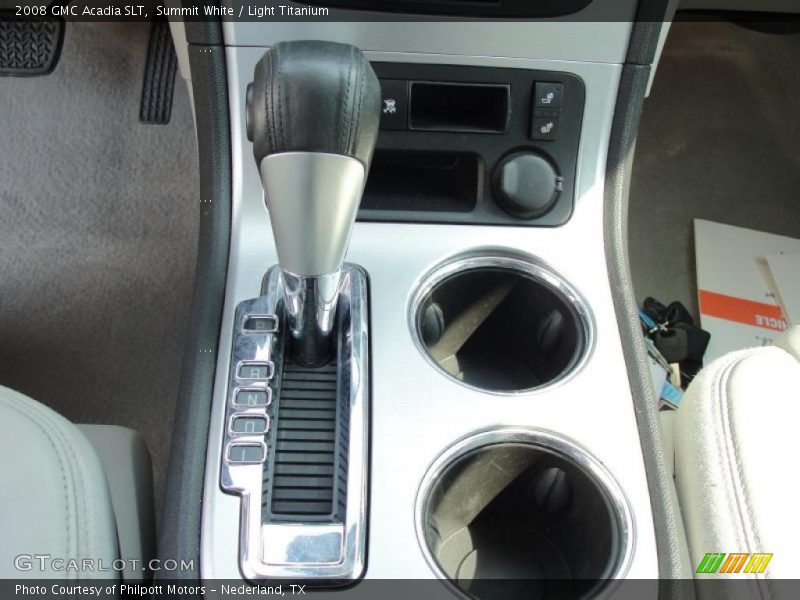 Summit White / Light Titanium 2008 GMC Acadia SLT