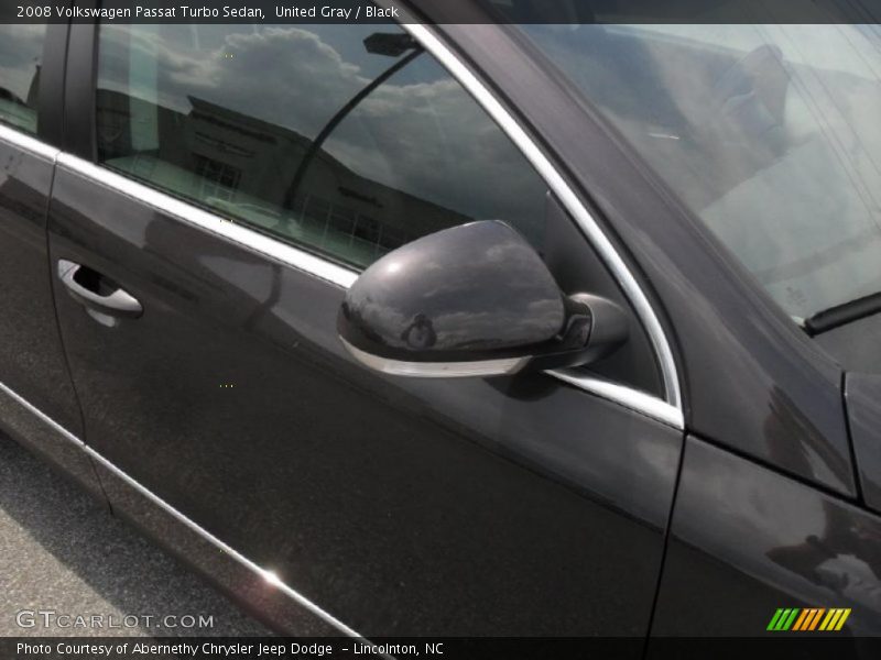 United Gray / Black 2008 Volkswagen Passat Turbo Sedan