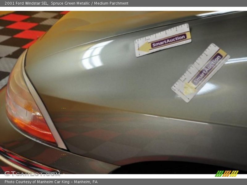 Spruce Green Metallic / Medium Parchment 2001 Ford Windstar SEL
