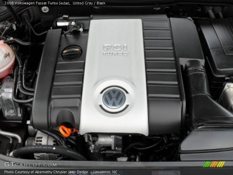 United Gray / Black 2008 Volkswagen Passat Turbo Sedan