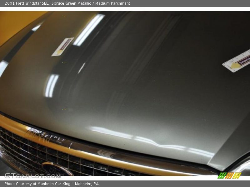 Spruce Green Metallic / Medium Parchment 2001 Ford Windstar SEL