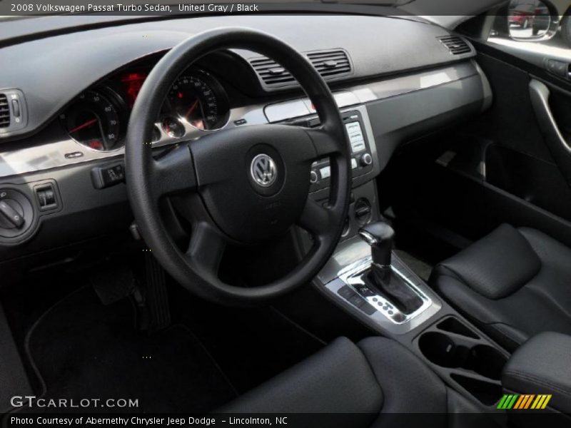 United Gray / Black 2008 Volkswagen Passat Turbo Sedan