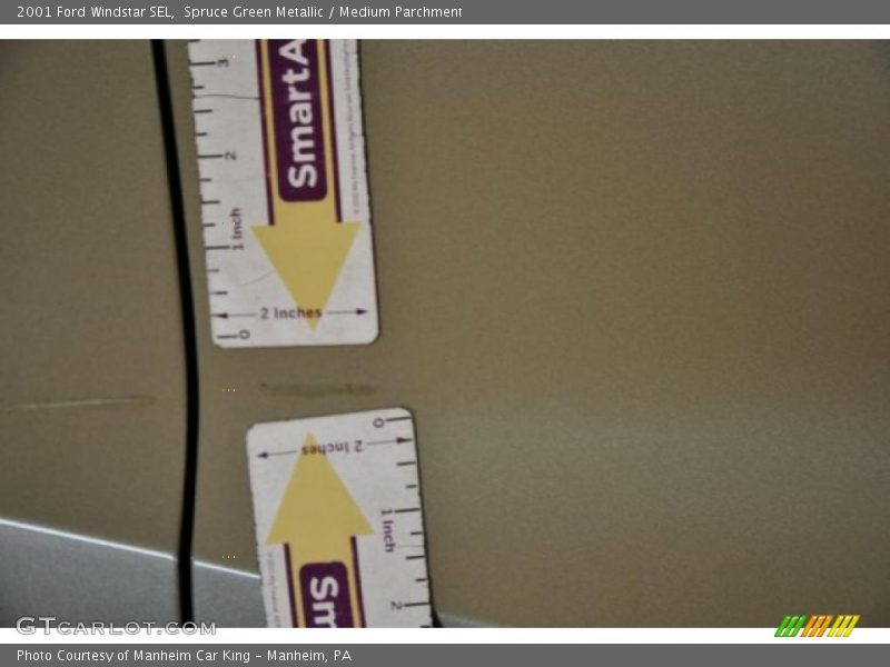 Spruce Green Metallic / Medium Parchment 2001 Ford Windstar SEL