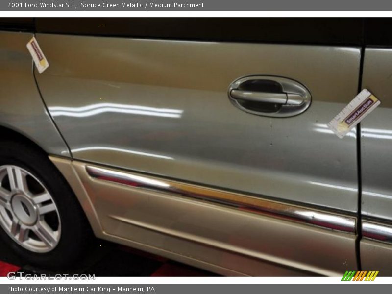 Spruce Green Metallic / Medium Parchment 2001 Ford Windstar SEL