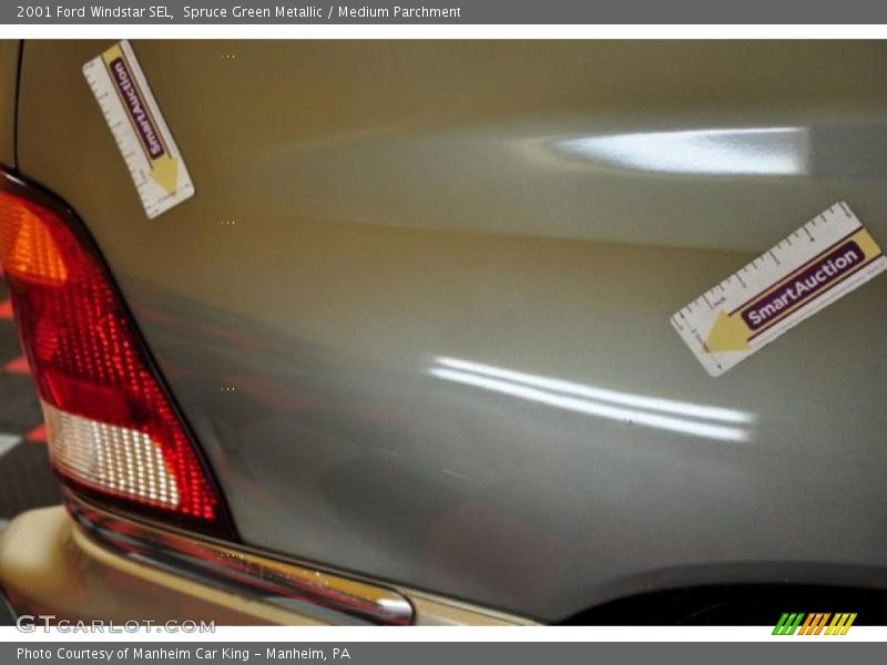 Spruce Green Metallic / Medium Parchment 2001 Ford Windstar SEL