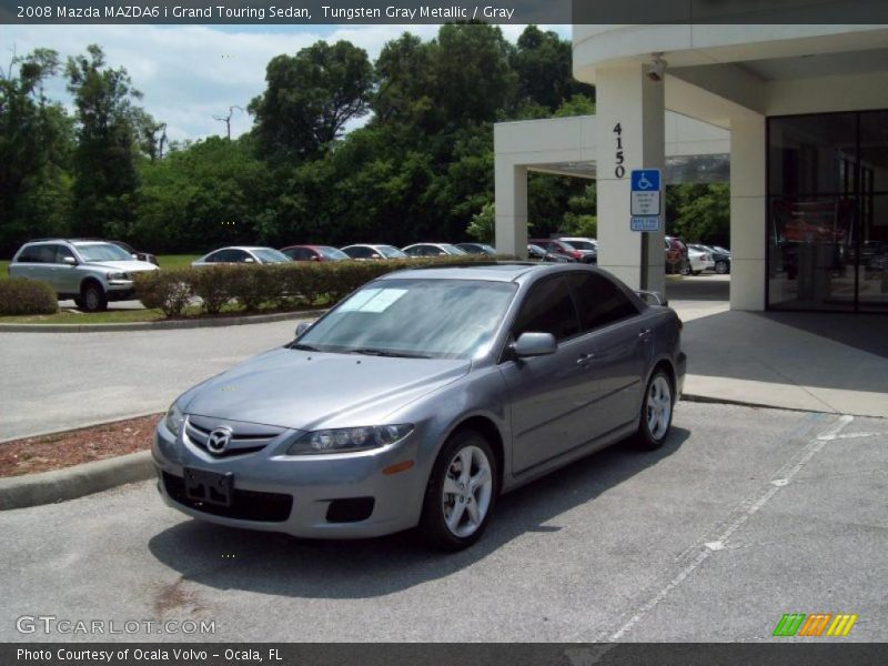 Tungsten Gray Metallic / Gray 2008 Mazda MAZDA6 i Grand Touring Sedan