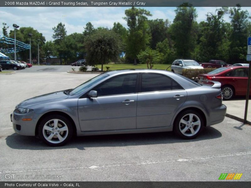 Tungsten Gray Metallic / Gray 2008 Mazda MAZDA6 i Grand Touring Sedan