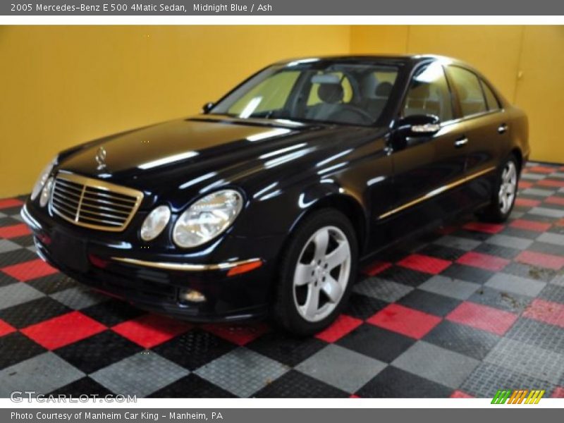 Midnight Blue / Ash 2005 Mercedes-Benz E 500 4Matic Sedan