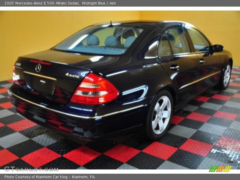 Midnight Blue / Ash 2005 Mercedes-Benz E 500 4Matic Sedan