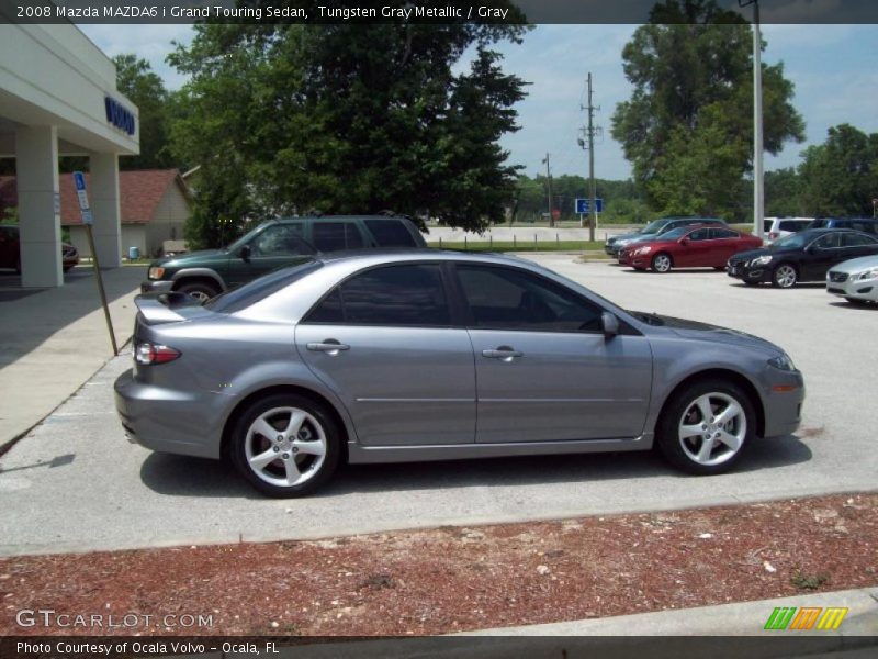 Tungsten Gray Metallic / Gray 2008 Mazda MAZDA6 i Grand Touring Sedan