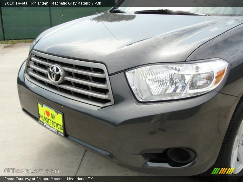 Magnetic Gray Metallic / Ash 2010 Toyota Highlander