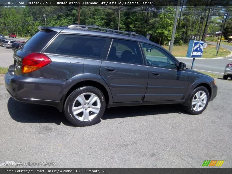 Diamond Gray Metallic / Charcoal Leather 2007 Subaru Outback 2.5 XT Limited Wagon