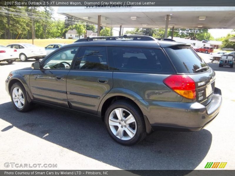Diamond Gray Metallic / Charcoal Leather 2007 Subaru Outback 2.5 XT Limited Wagon
