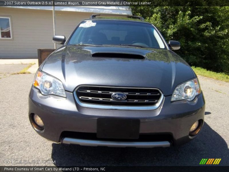 Diamond Gray Metallic / Charcoal Leather 2007 Subaru Outback 2.5 XT Limited Wagon