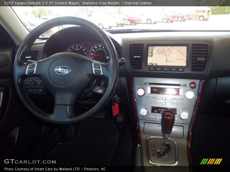 Diamond Gray Metallic / Charcoal Leather 2007 Subaru Outback 2.5 XT Limited Wagon