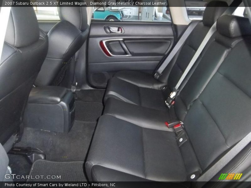  2007 Outback 2.5 XT Limited Wagon Charcoal Leather Interior