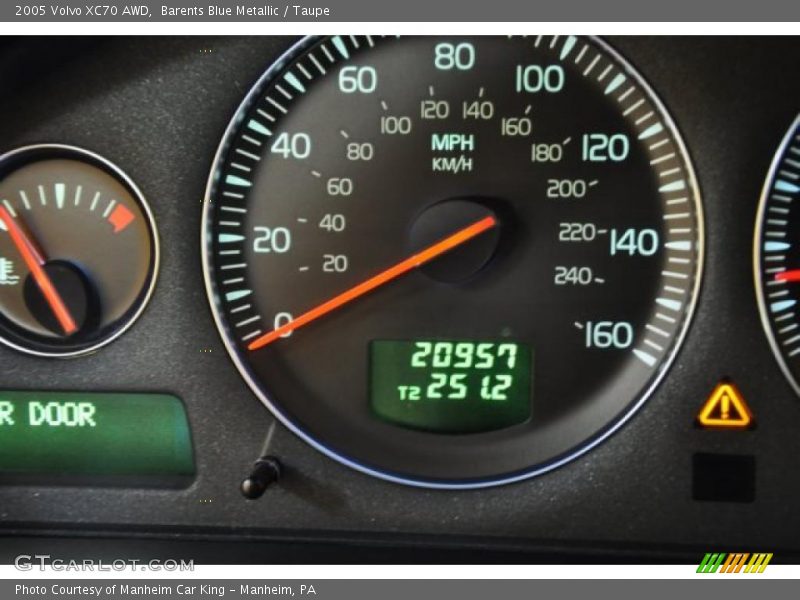 Barents Blue Metallic / Taupe 2005 Volvo XC70 AWD