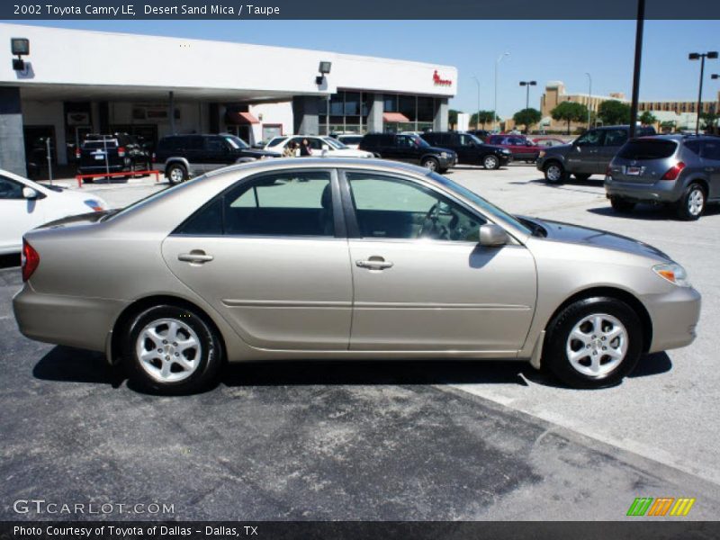 Desert Sand Mica / Taupe 2002 Toyota Camry LE