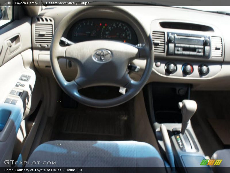 Desert Sand Mica / Taupe 2002 Toyota Camry LE