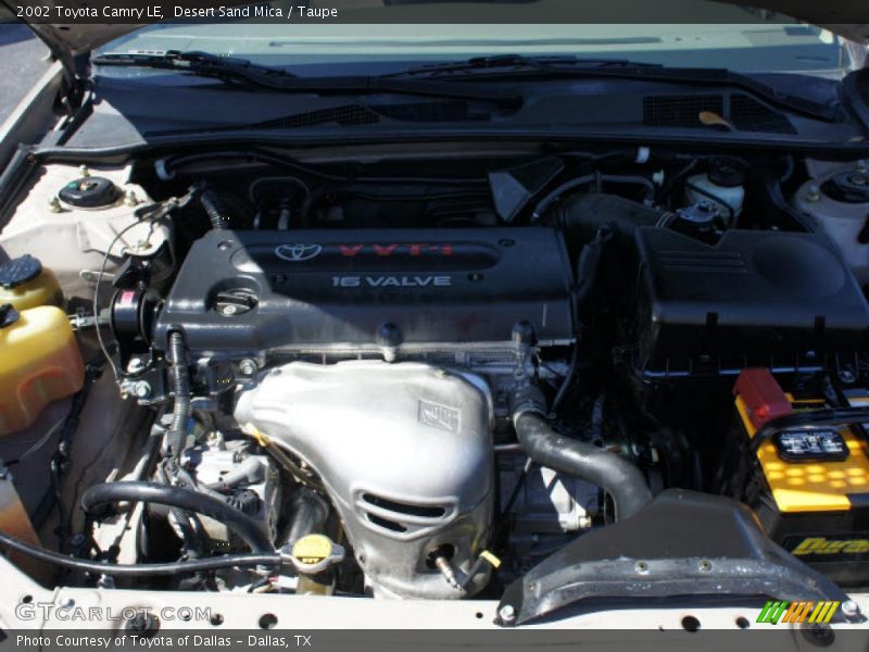 Desert Sand Mica / Taupe 2002 Toyota Camry LE