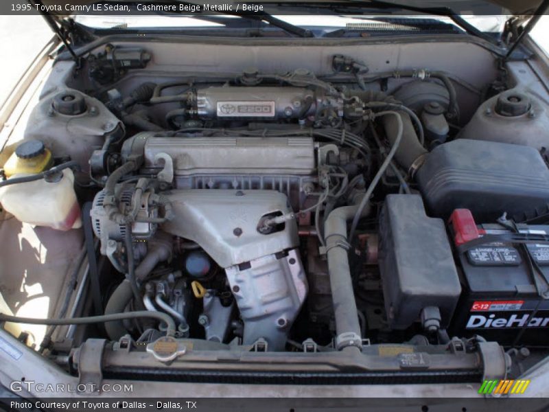 Cashmere Beige Metallic / Beige 1995 Toyota Camry LE Sedan