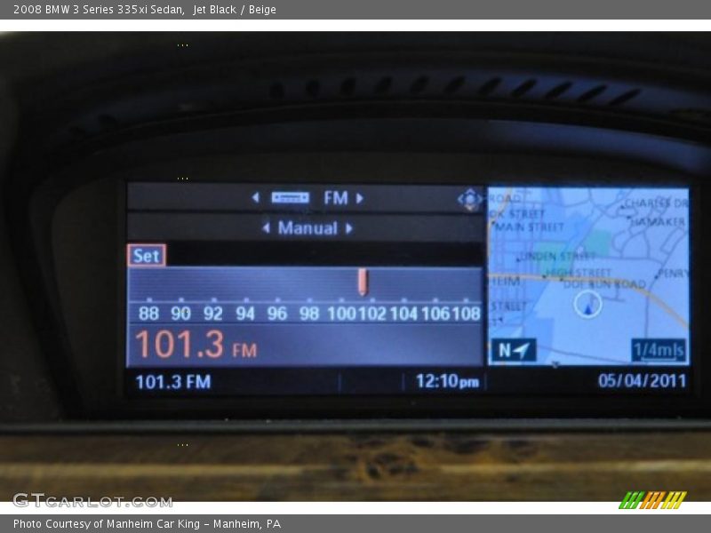 Jet Black / Beige 2008 BMW 3 Series 335xi Sedan