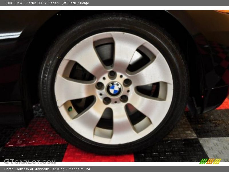 Jet Black / Beige 2008 BMW 3 Series 335xi Sedan