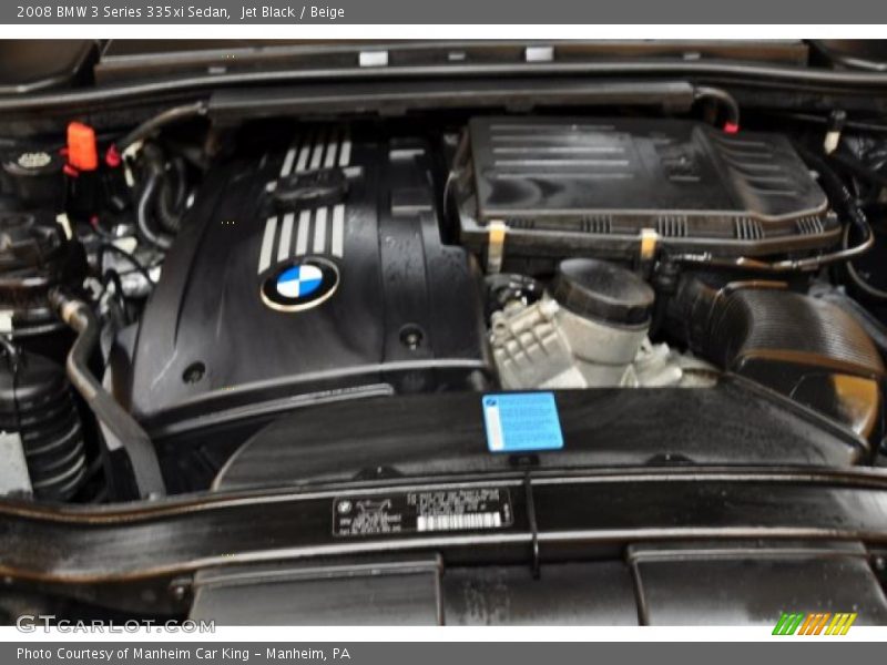 Jet Black / Beige 2008 BMW 3 Series 335xi Sedan
