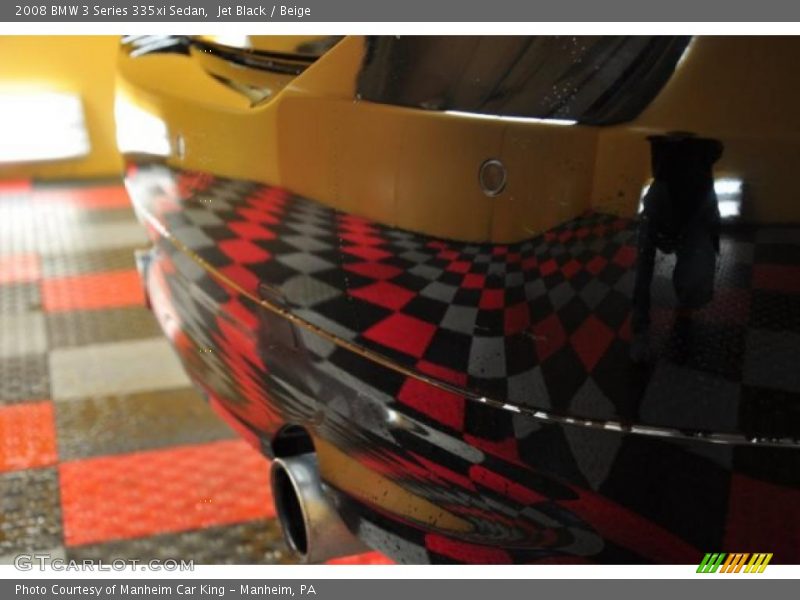 Jet Black / Beige 2008 BMW 3 Series 335xi Sedan