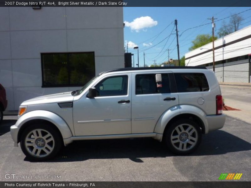 Bright Silver Metallic / Dark Slate Gray 2007 Dodge Nitro R/T 4x4