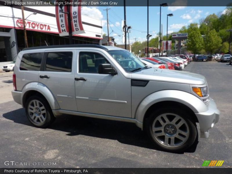 Bright Silver Metallic / Dark Slate Gray 2007 Dodge Nitro R/T 4x4