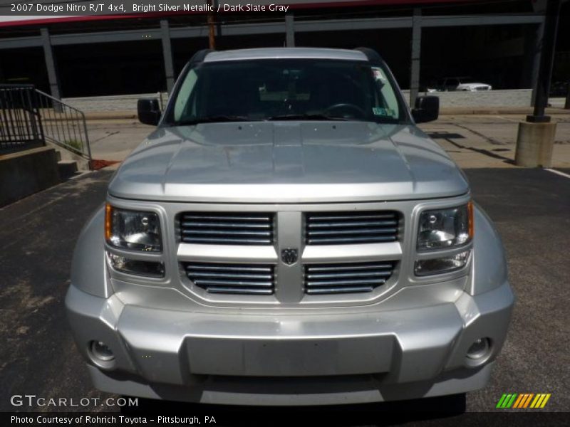 Bright Silver Metallic / Dark Slate Gray 2007 Dodge Nitro R/T 4x4