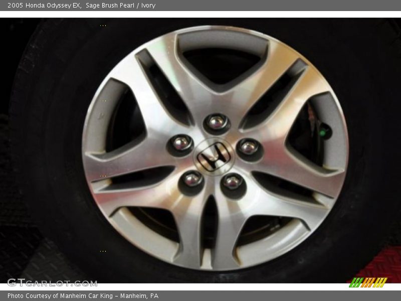 Sage Brush Pearl / Ivory 2005 Honda Odyssey EX
