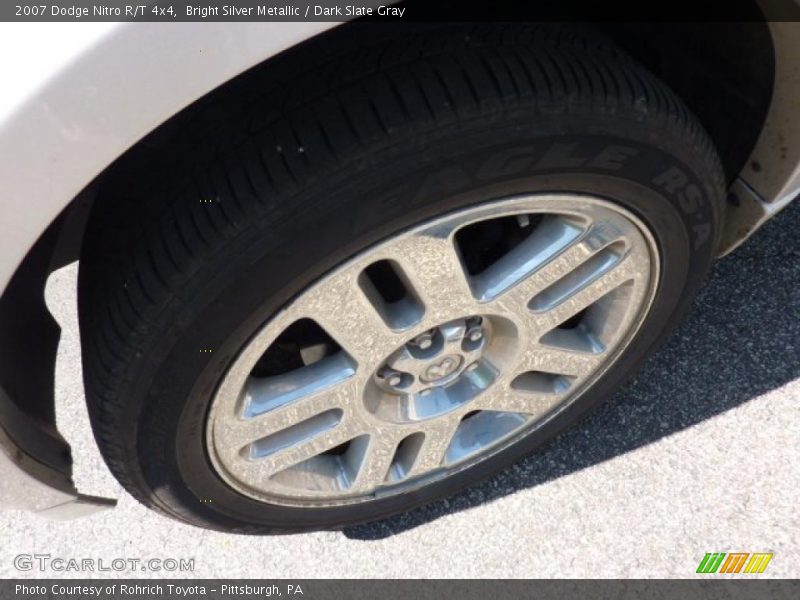 Bright Silver Metallic / Dark Slate Gray 2007 Dodge Nitro R/T 4x4