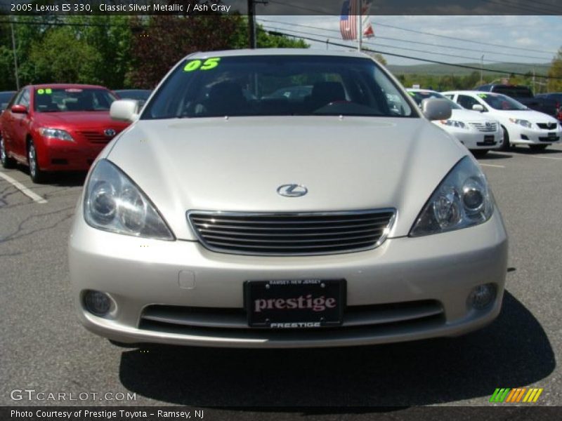 Classic Silver Metallic / Ash Gray 2005 Lexus ES 330