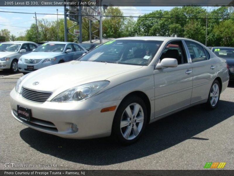 Classic Silver Metallic / Ash Gray 2005 Lexus ES 330