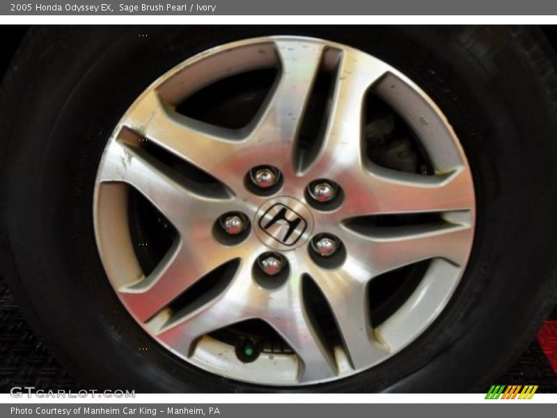 Sage Brush Pearl / Ivory 2005 Honda Odyssey EX