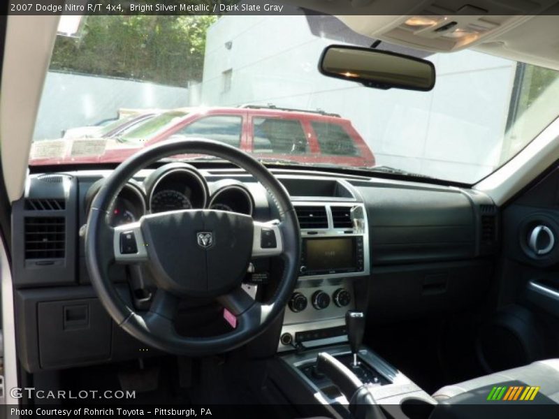 Bright Silver Metallic / Dark Slate Gray 2007 Dodge Nitro R/T 4x4